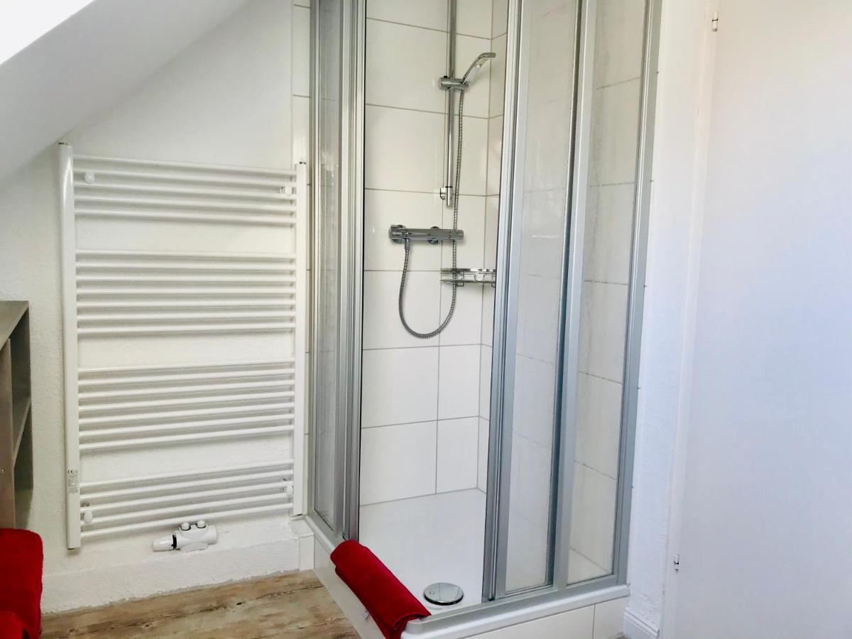 Ferienwohnung Seeblick ボルクム エクステリア 写真