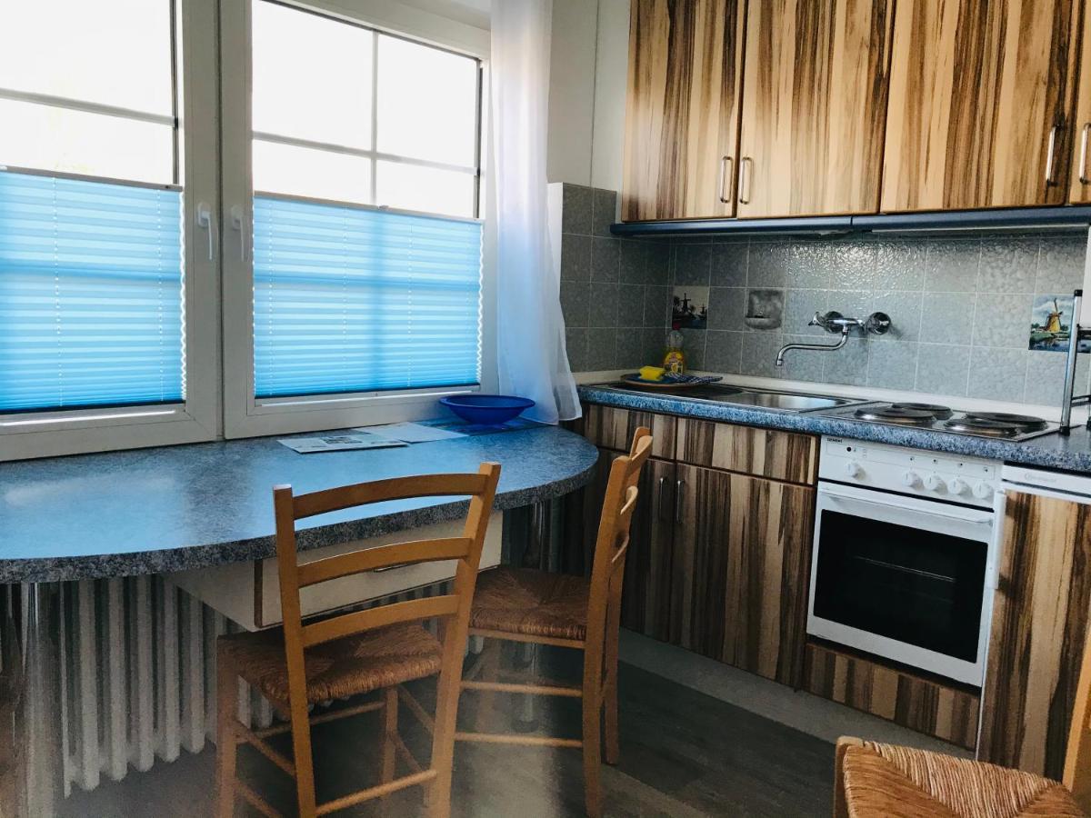 Ferienwohnung Seeblick ボルクム エクステリア 写真