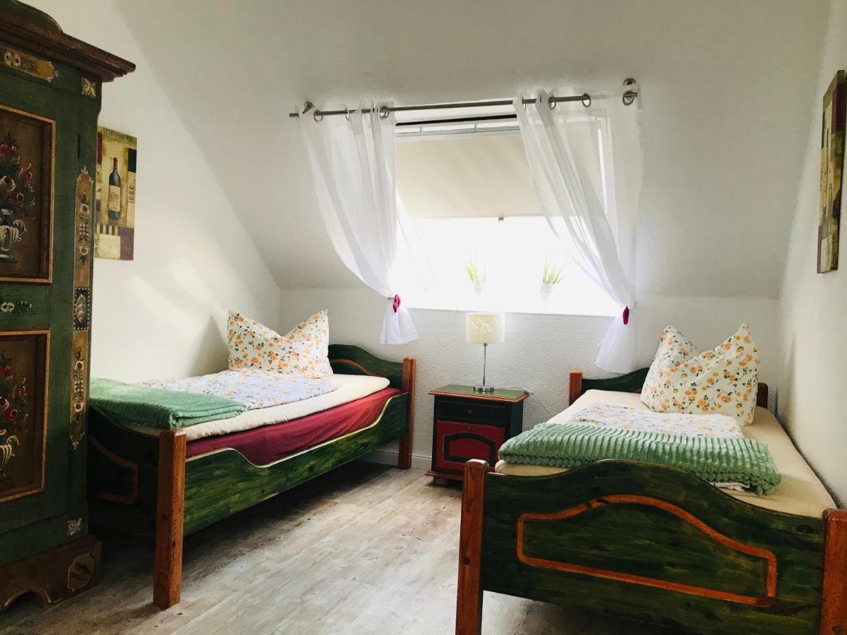 Ferienwohnung Seeblick ボルクム エクステリア 写真