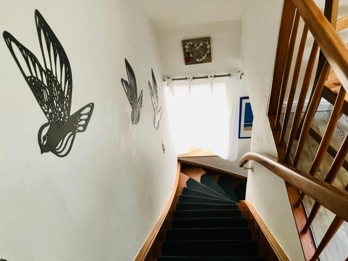 Ferienwohnung Seeblick ボルクム エクステリア 写真