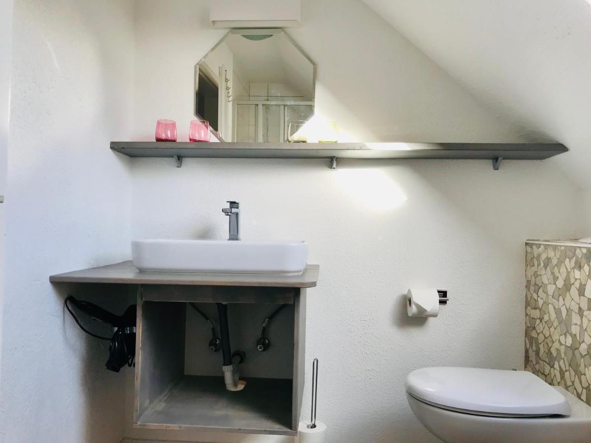 Ferienwohnung Seeblick ボルクム エクステリア 写真