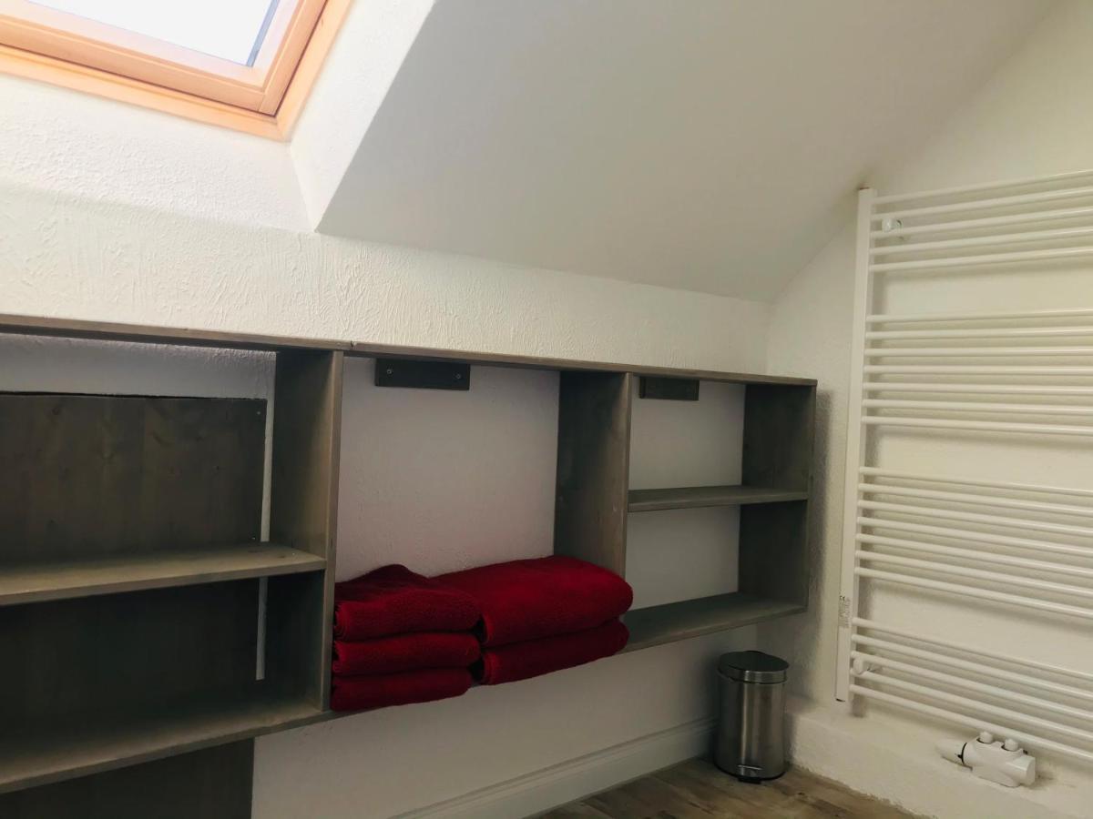 Ferienwohnung Seeblick ボルクム エクステリア 写真