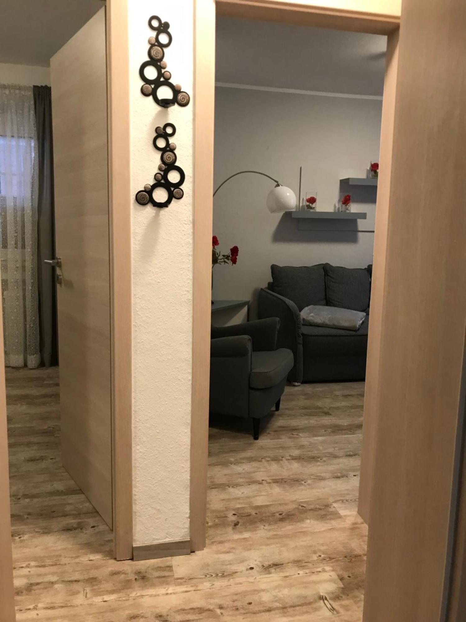 Ferienwohnung Seeblick ボルクム エクステリア 写真